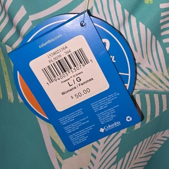 NWT - Columbia Women's Freezer III Dress Size Large - Picture 3 of 4